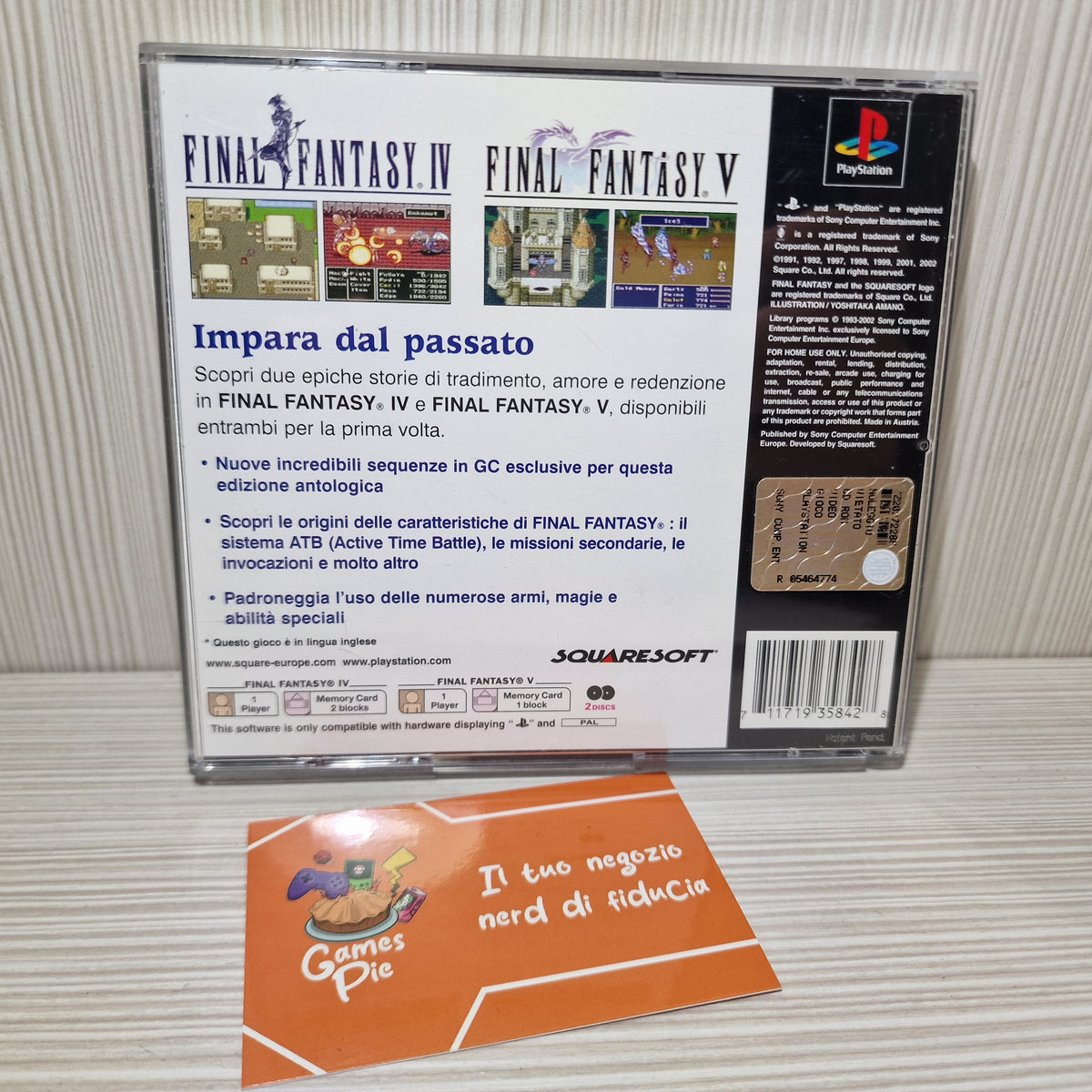Final Fantasy Anthology PlayStation 1