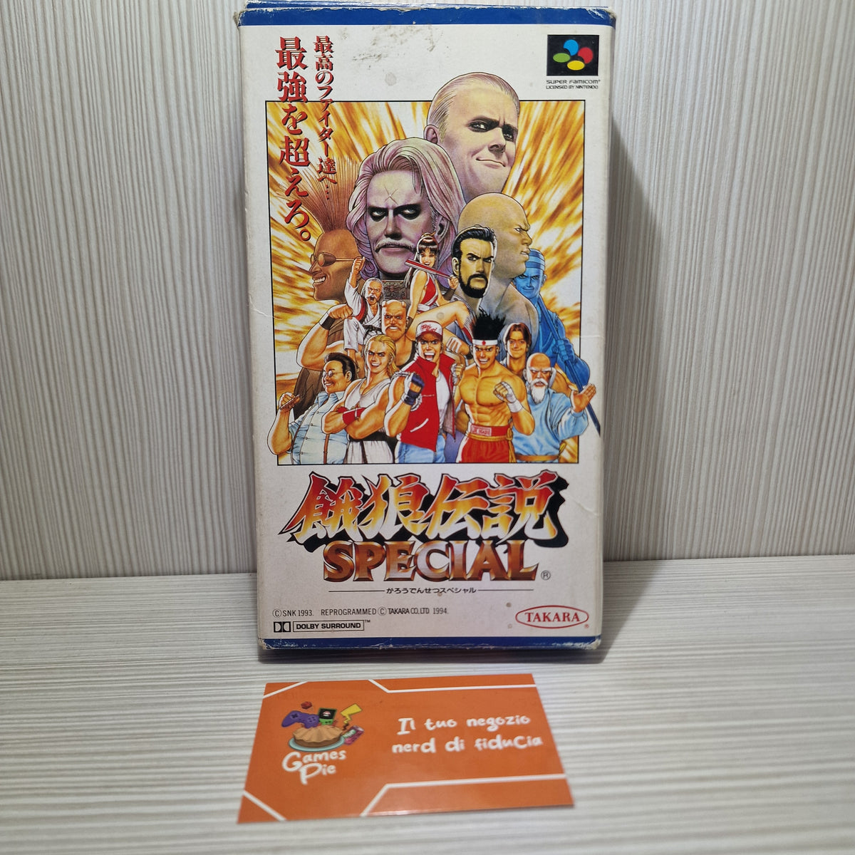 Fatal Fury Special Super Famicom SFC NTSC Jap