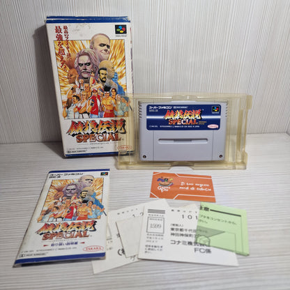 Fatal Fury Special Super Famicom SFC NTSC Jap
