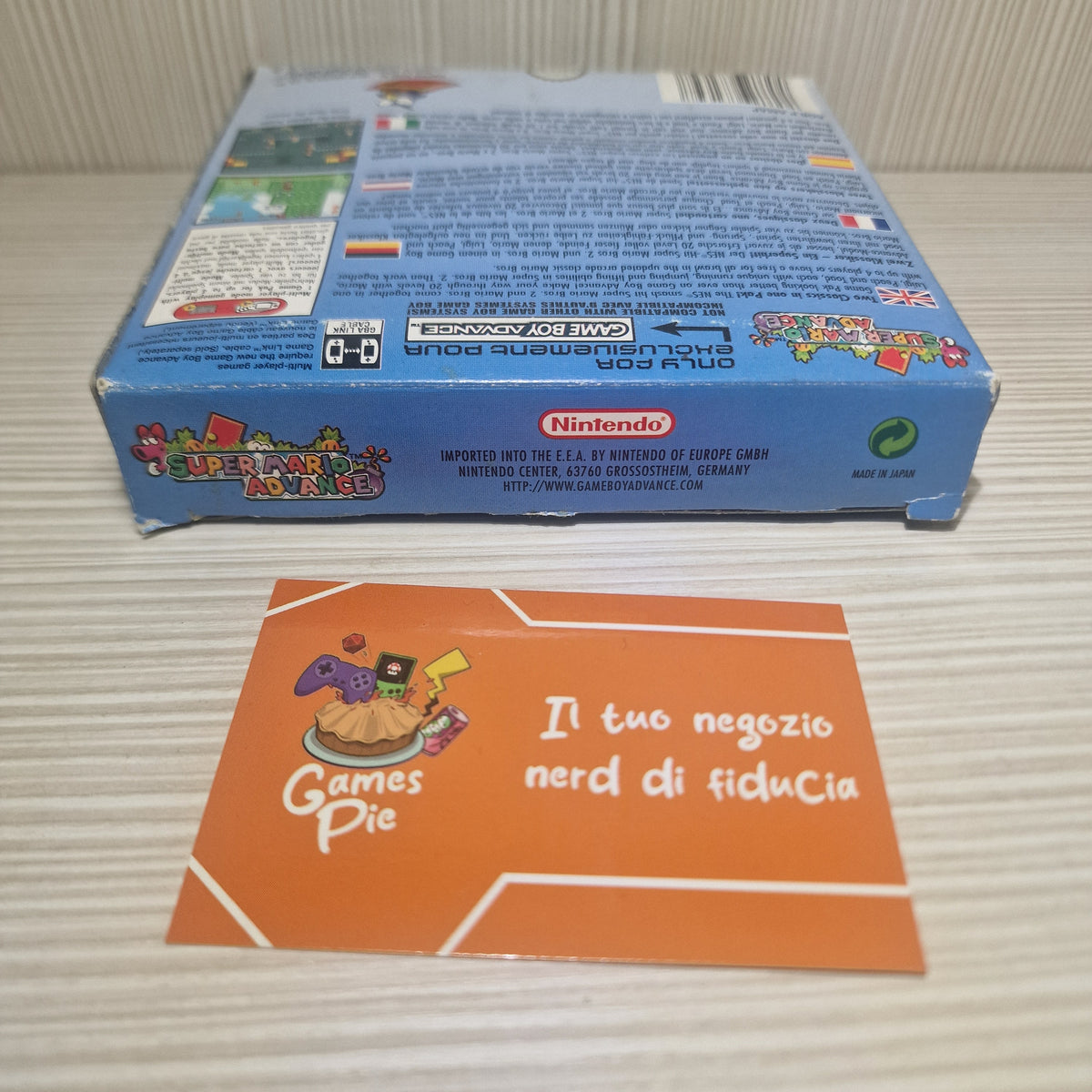 Super Mario Advance Nintendo Game Boy Advance
