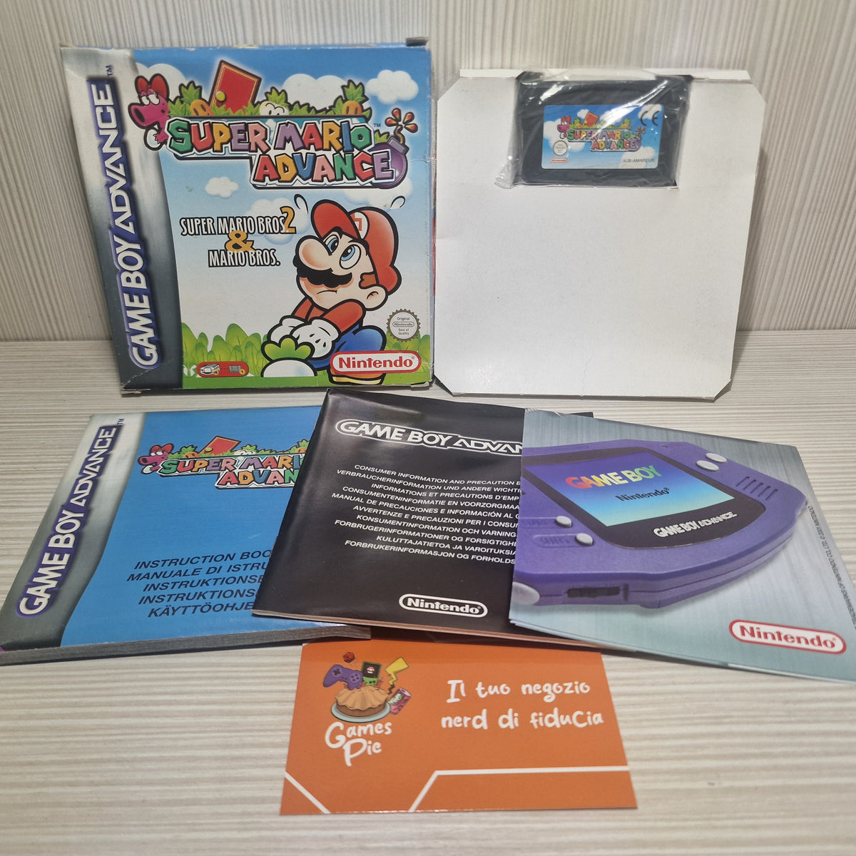 Super Mario Advance Nintendo Game Boy Advance