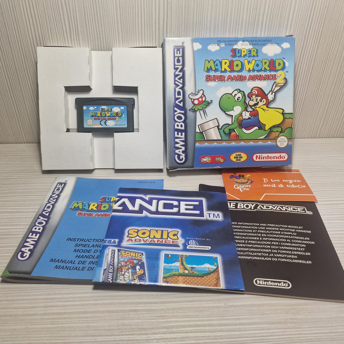 Super Mario World Super Mario Advance 2 Nintendo Game Boy Advance