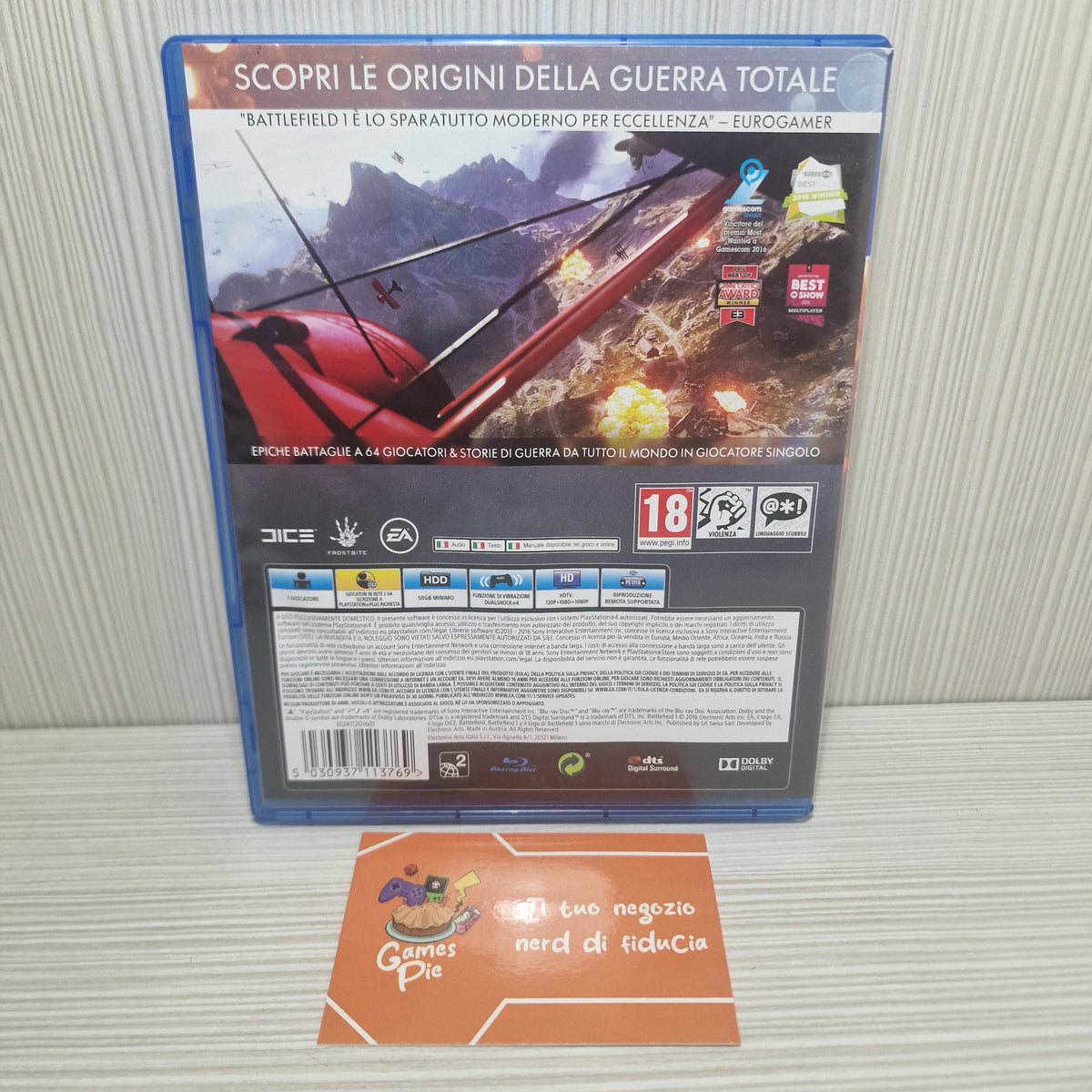 Battlefield 1 Sony PlayStation 4