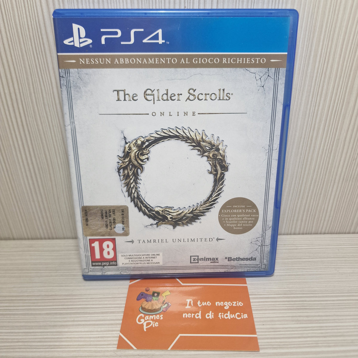 The Elder Scrolls Online Tamriel Unlimited PlayStation 4