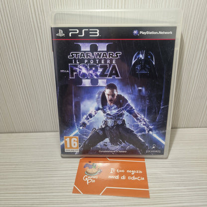 Star Wars Il Potere della Forza II 2 Sony PS3 PAL ITA CIB Completo LucasArts