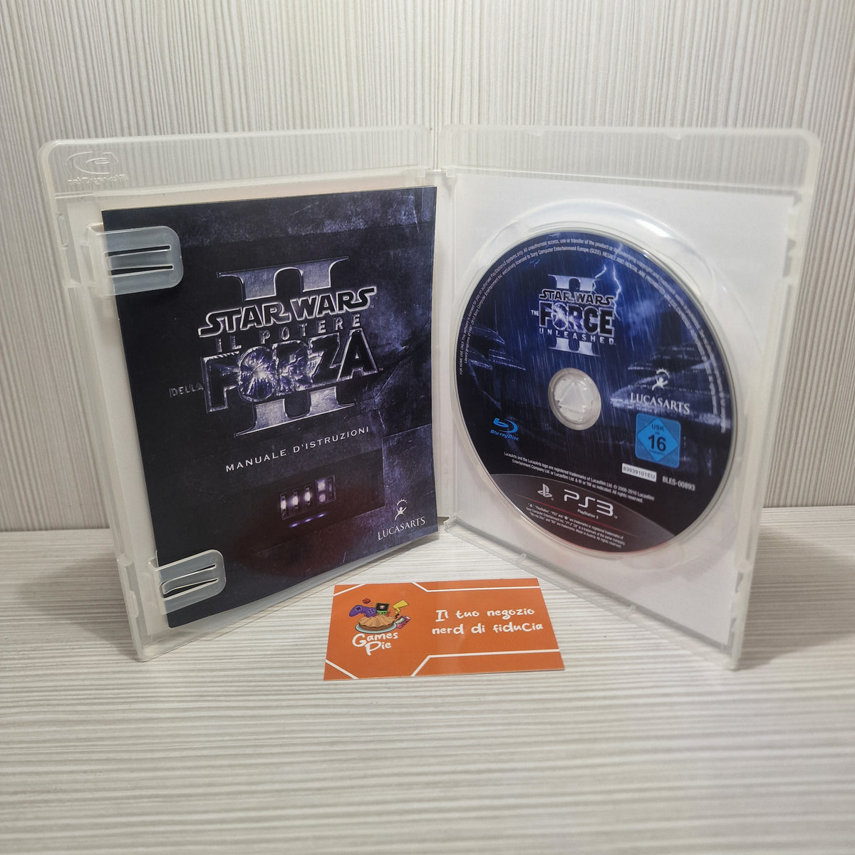 Star Wars Il Potere della Forza II 2 Sony PS3 PAL ITA CIB Completo LucasArts
