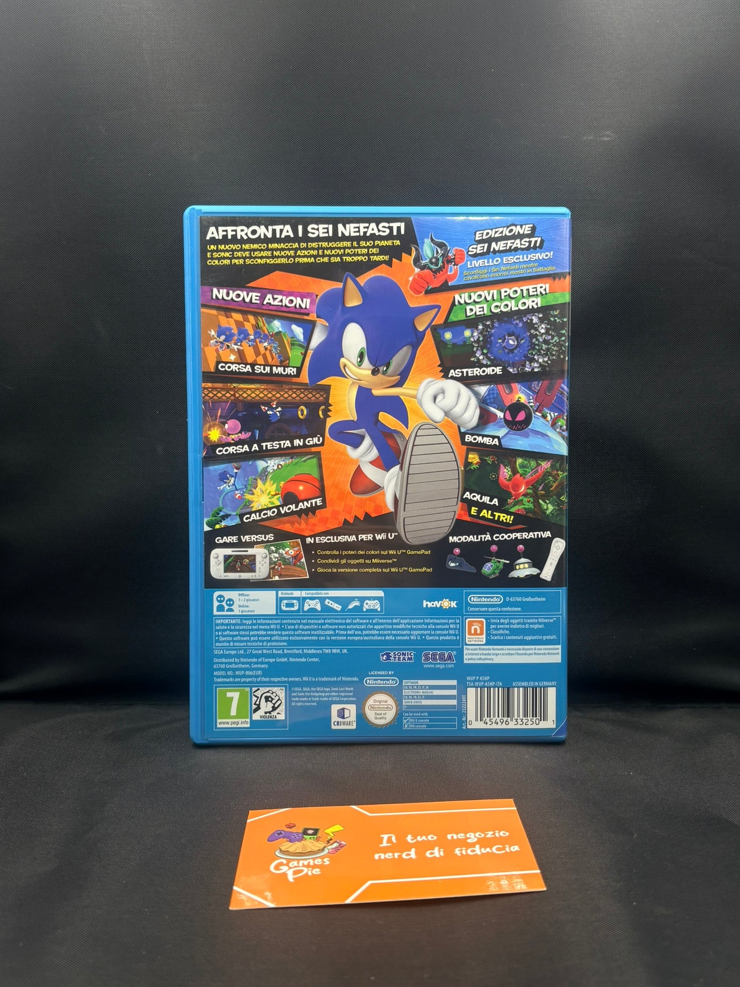 Sonic Lost World Nintendo Wii U