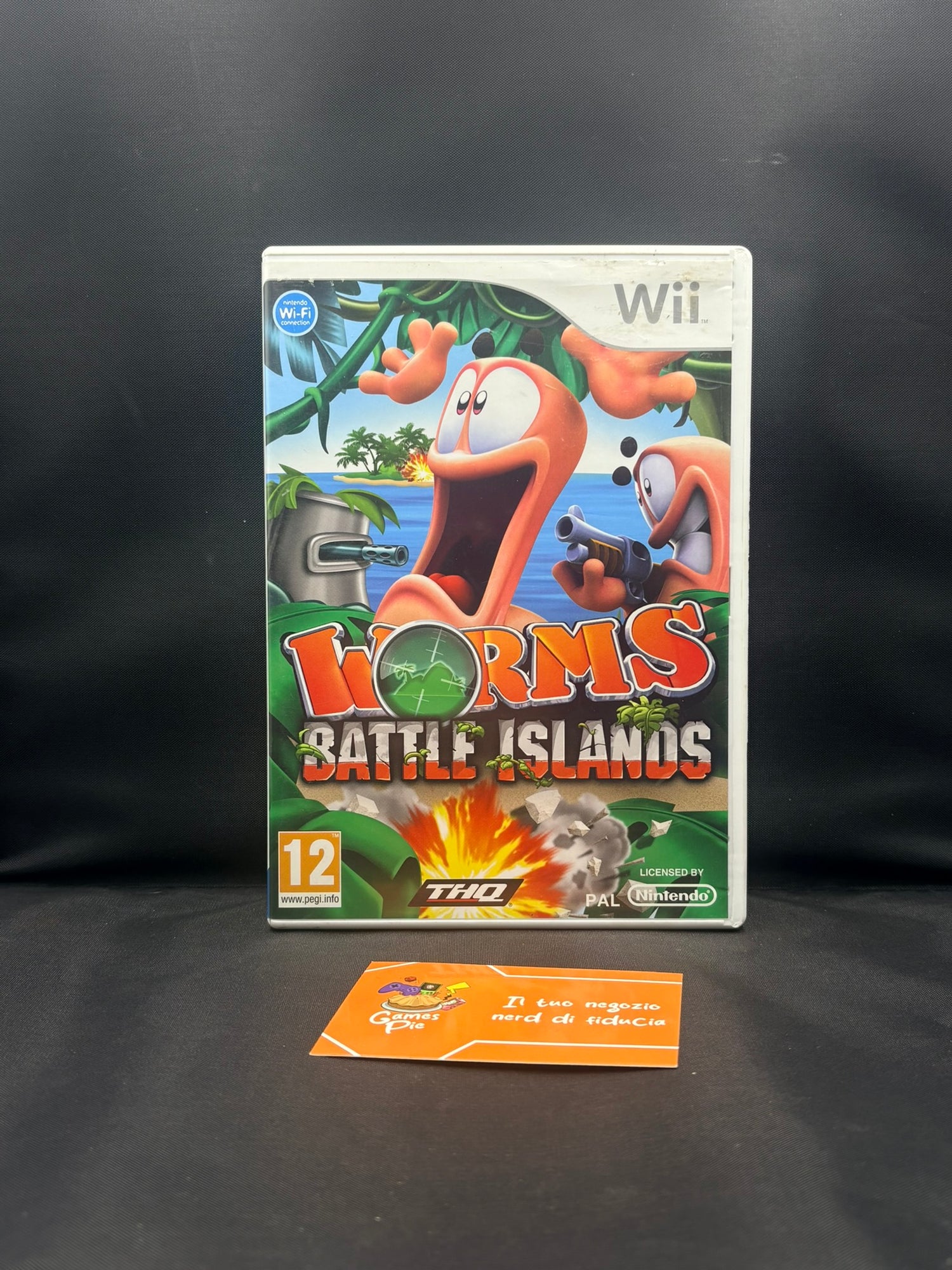 Worms Battle Island Nintendo Wii