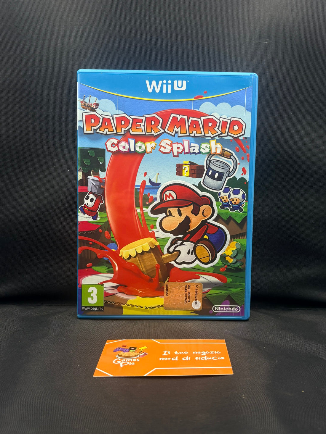 Paper Mario Color Splash Nintendo Wii U