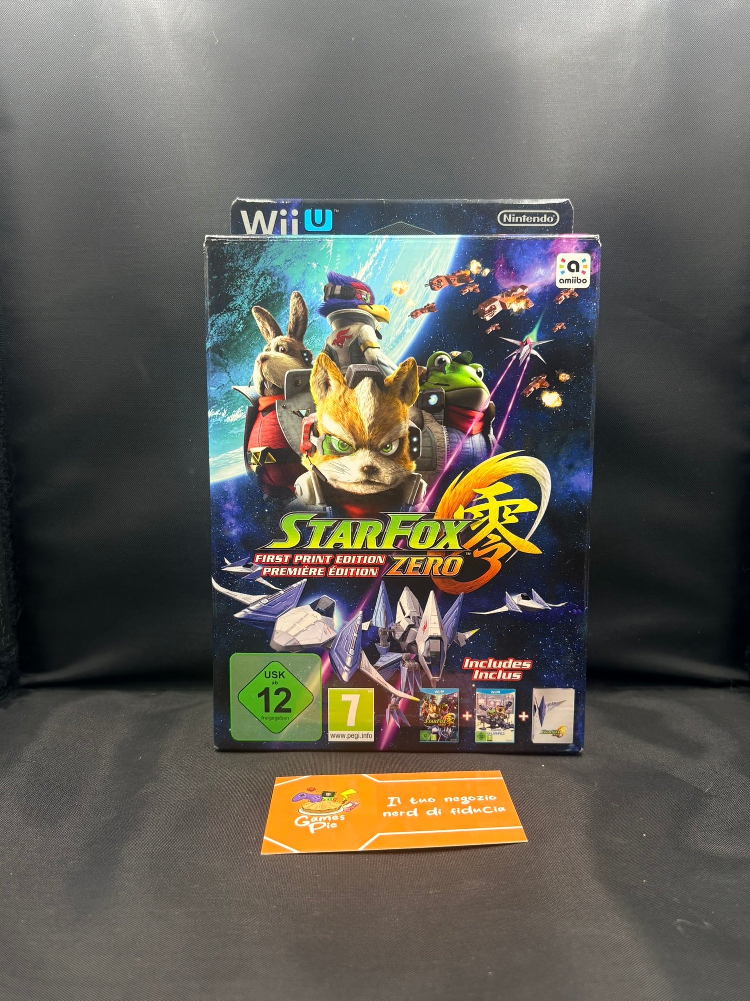 Star Fox Zero First Print Edition Wii U
