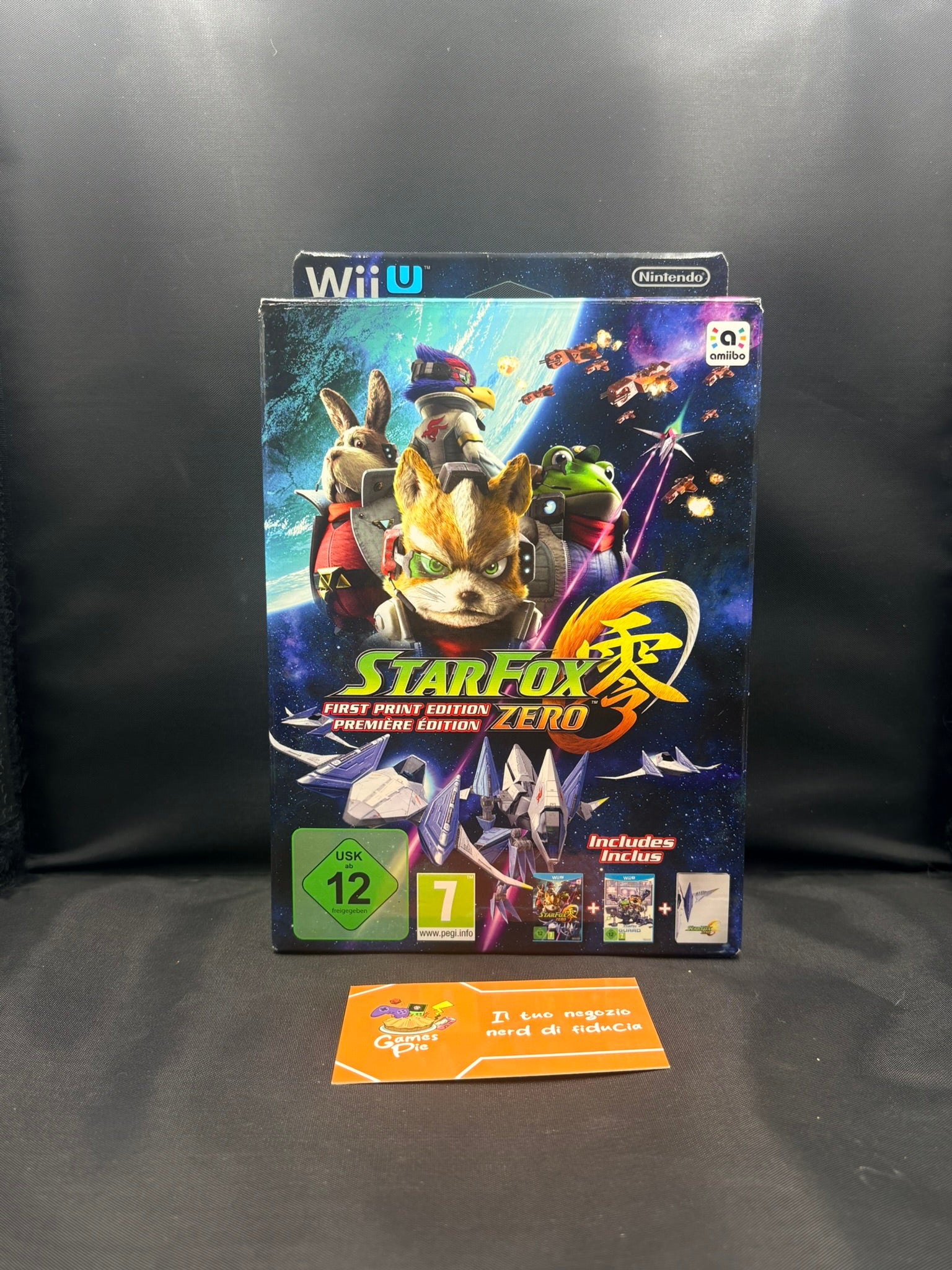 Star Fox Zero First Print Edition Wii U