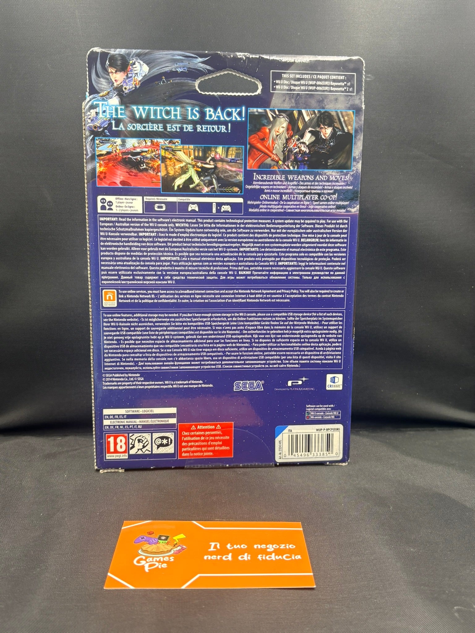 Bayonetta 1 + 2 Nintendo Wii U