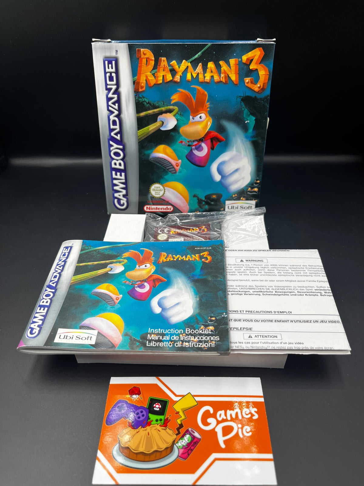 Gameboy Sp Rayman Rayman 3 Game Boy Advance – Games Pie