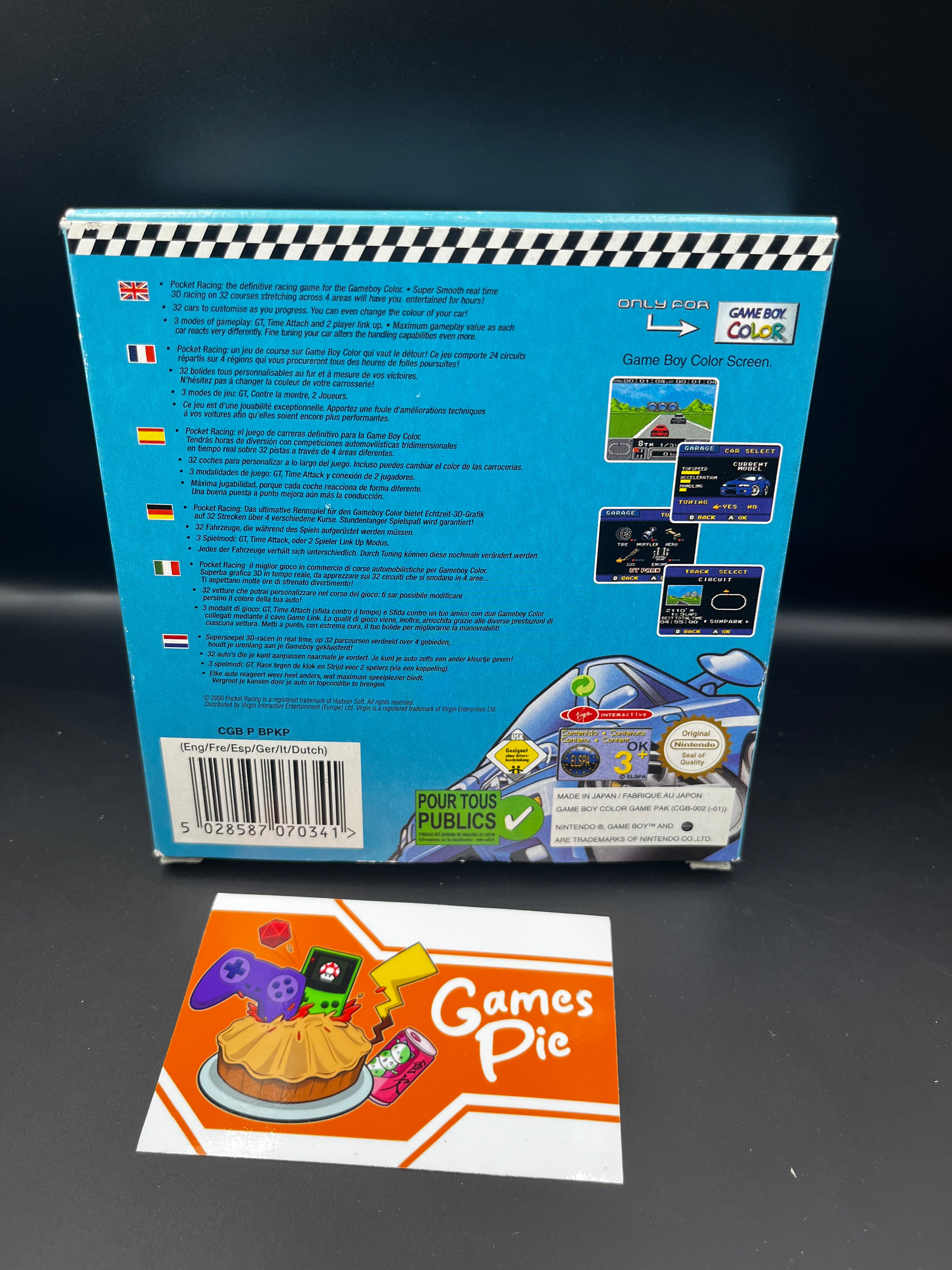 Pocket Racing Game Boy Color
