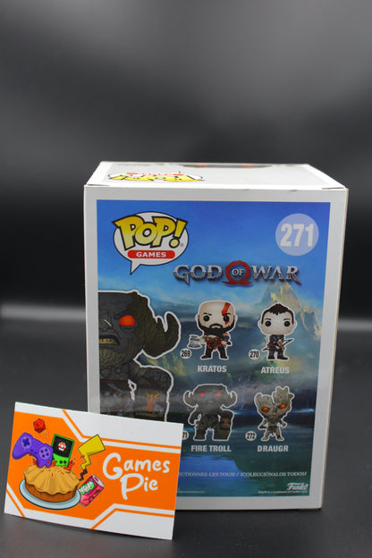 Funko POP! Games 271 God Of War Fire Troll Official Licensed Product Playstation