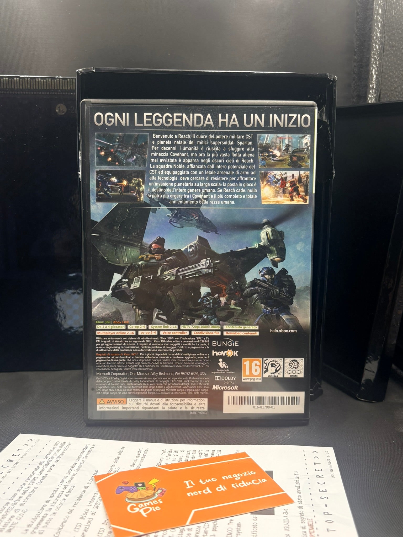 Halo Reach Xbox 360 Collector&