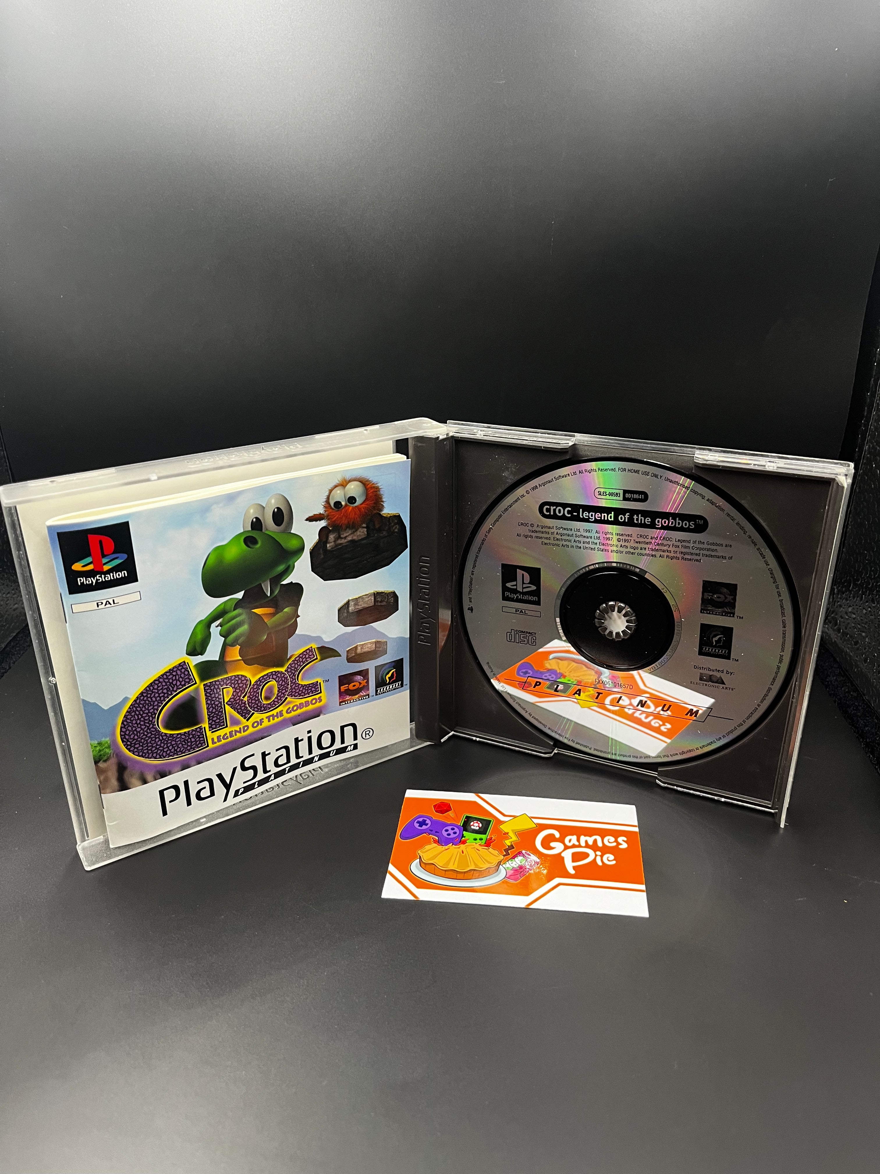 Croc Legend of the Gobbos Platinum PlayStation 1