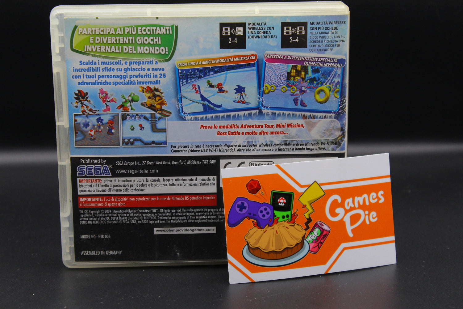 Mario &amp; Sonic Ai Giochi Olimpici Invernali Nintendo DS