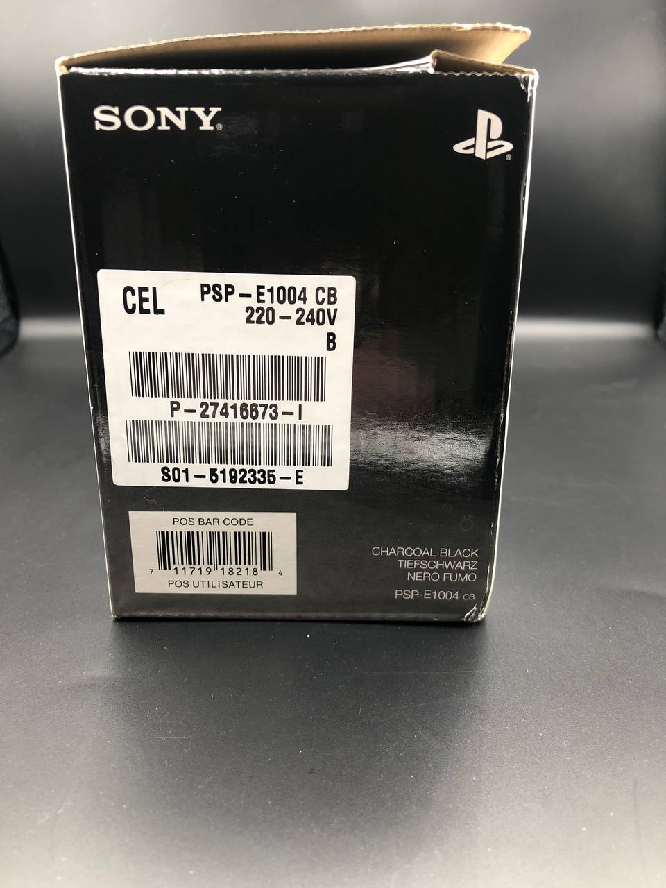 Sony PSP Street E1004, Boxata Charcoal Black con Memory Stick 1GB