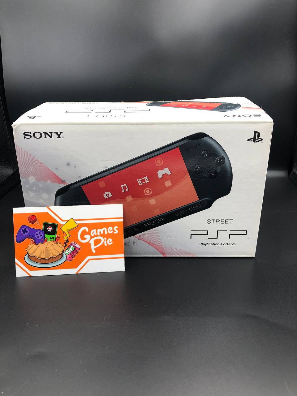 Sony PSP Street E1004, Boxata Charcoal Black con Memory Stick 1GB