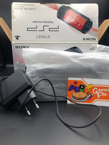 Sony PSP Street E1004, Boxata Charcoal Black con Memory Stick 1GB