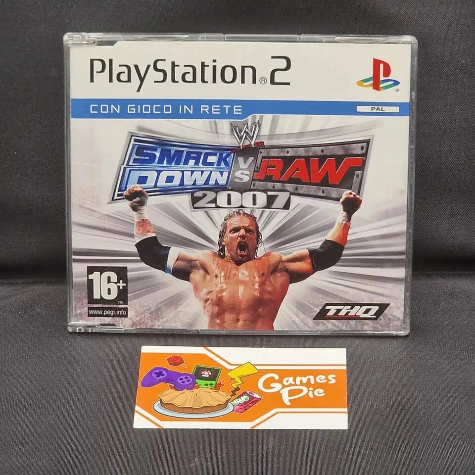 WWE SmackDown vs Raw 2007 PlayStation 2 Promo Press Kit