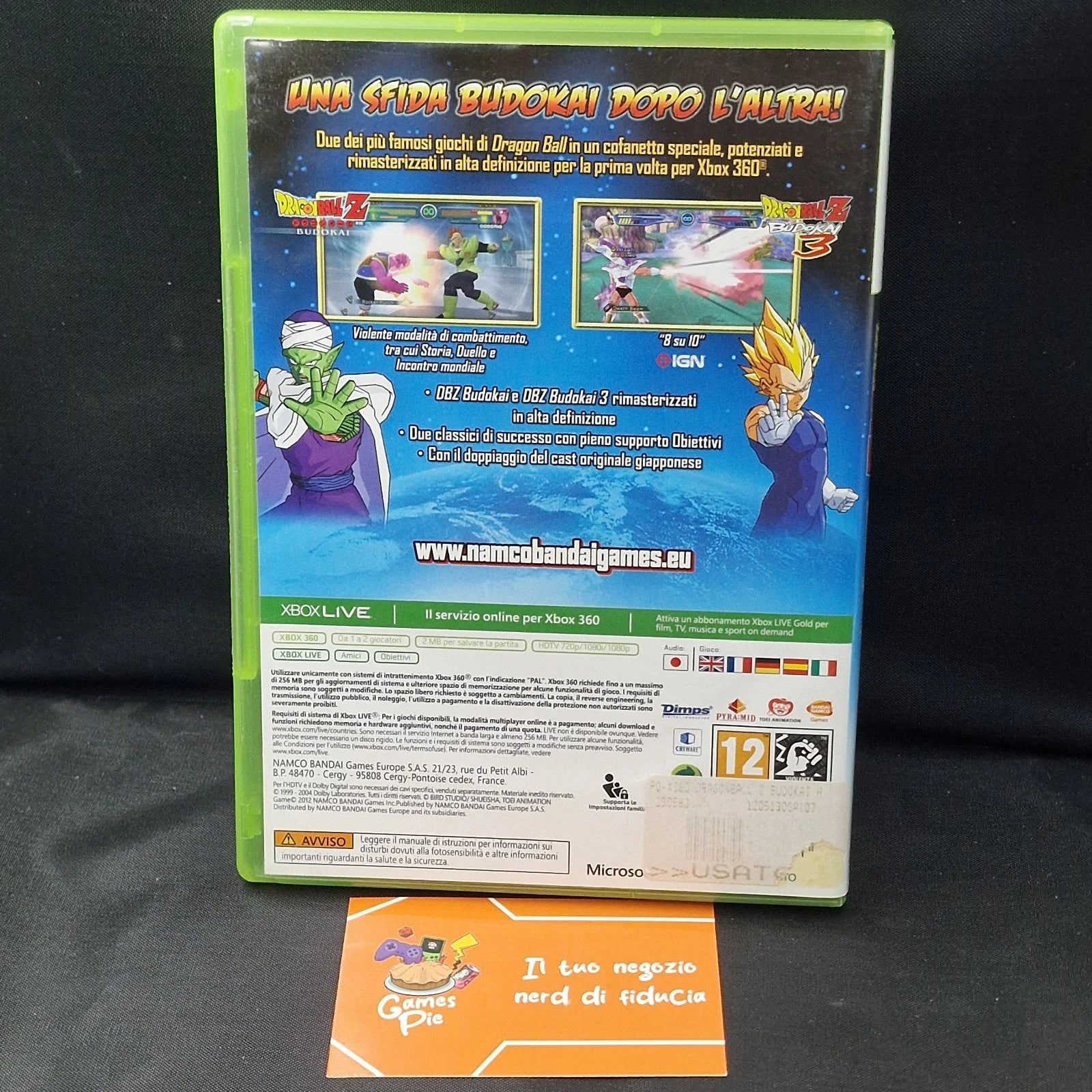 Dragon Ball Z Budokai Hd Collection Xbox 360 Pal Ita Completo