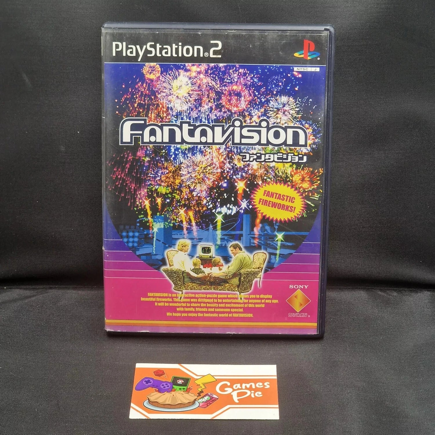 FANTAVISION PLAYSTATION 2 VERSIONE GIAPPONESE COMPLETO CON MANUALE FUNZIONANTE