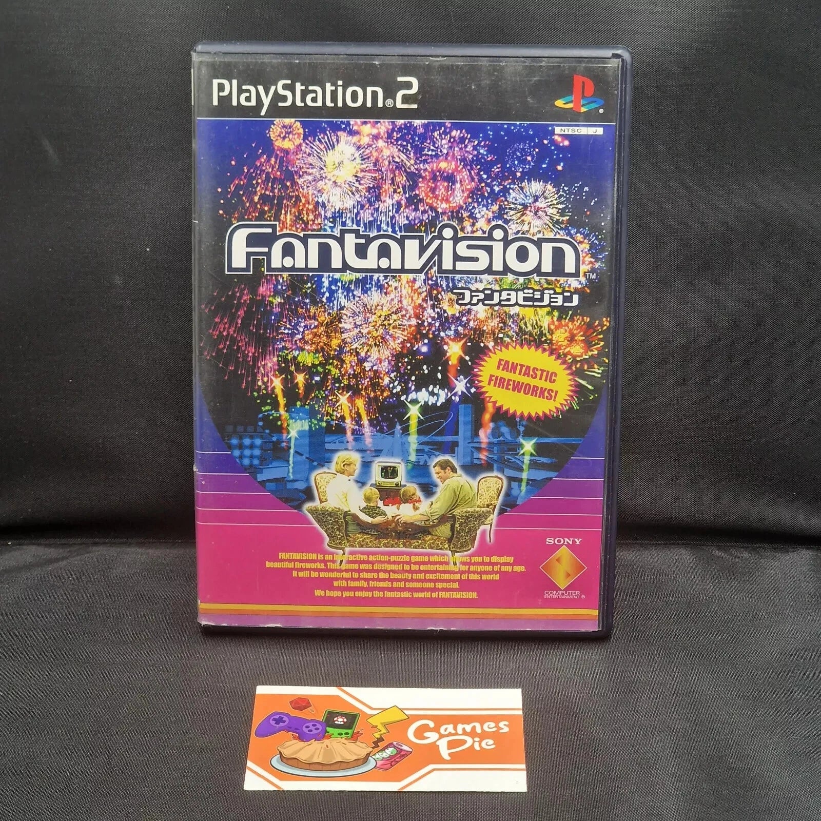 FANTAVISION PLAYSTATION 2 VERSIONE GIAPPONESE COMPLETO CON MANUALE FUNZIONANTE
