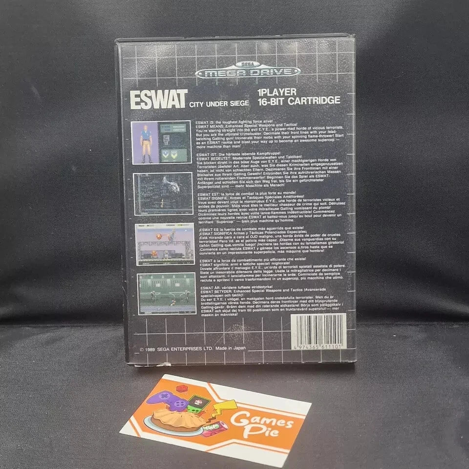 Eswat City Under Siege SEGA MEGA DRIVE