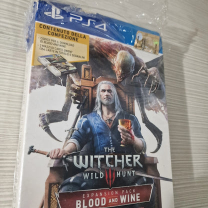 Witcher 3 Wild Hunt Blood and Wine Expansion Pack PlayStation 4