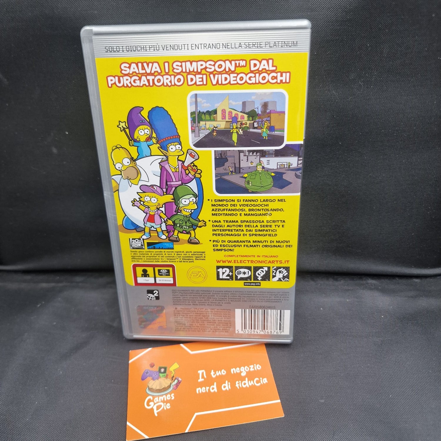 I Simpson Il Videogioco Platinum PSP