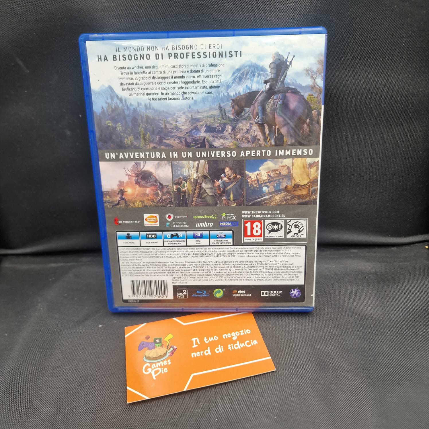 The Witcher 3 Wild Hunt Day One Edition PS4